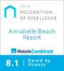 HotelsCombined Recognition of Excellence for 2019